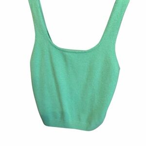 Crush Cashmere Sleeveless Knit Top | Luxe Soft Cashmere Blend | Women’s M
